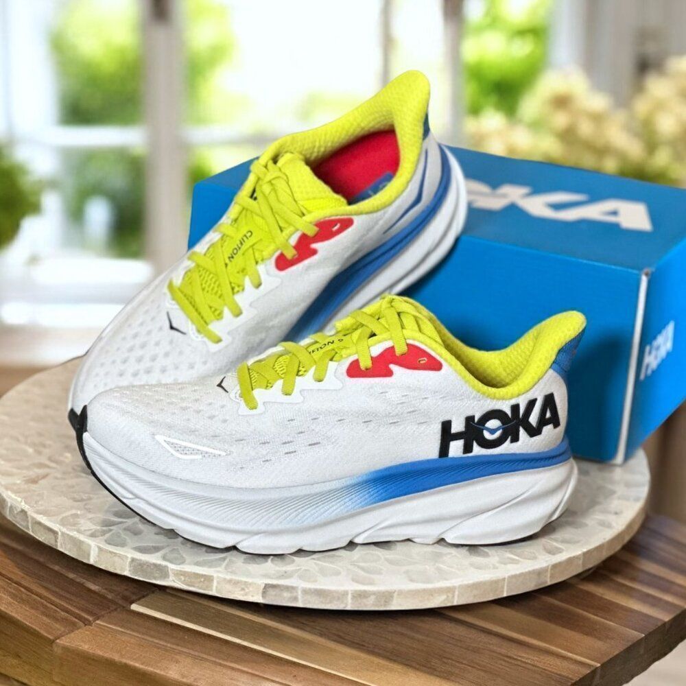 HOKA Clifton 9 Supportive Road Running Shoes Men’s Size 7 EU 40 1127895 NEW